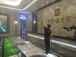 龙光地产玖龙府营销中心大型甲醛治理.菌霉防控项目