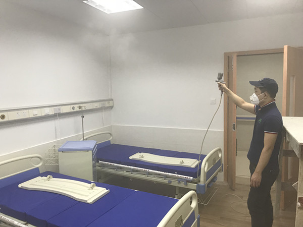 东坑镇护理院大型甲醛治理.菌霉防控工程