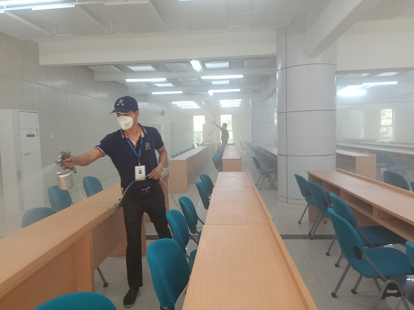 中堂人民政府多功能会议厅大型甲醛治理.菌霉防控项目