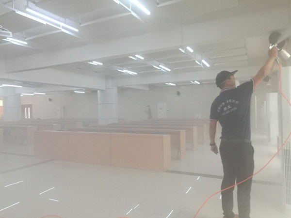 中堂人民政府多功能会议厅大型甲醛治理.菌霉防控项目