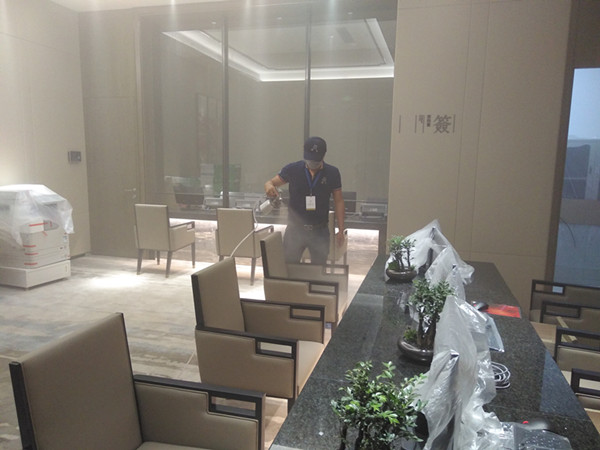 龙光玖龙府营销中心大型菌霉防控项目