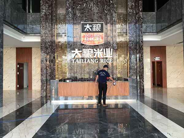 太粮米业集团大型甲醛治理.菌霉防控项目