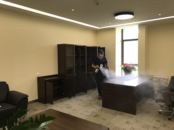 邮政交换局大型甲醛治理.菌霉防控项目