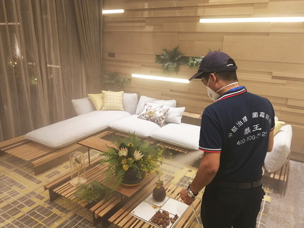 碧桂园映月臺营销中心.样板房大型甲醛治理.菌霉防控项目