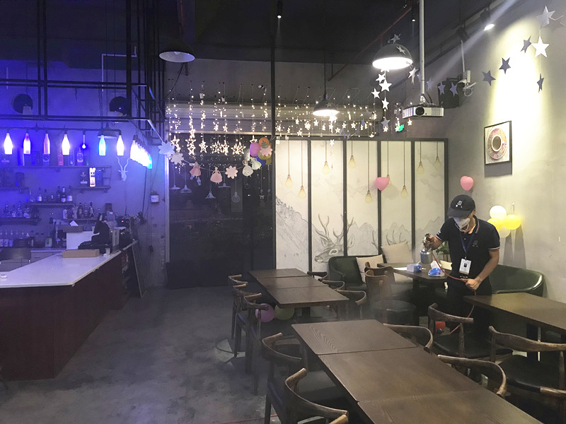 SOLO射箭俱乐部大型甲醛治理.菌霉防控项目