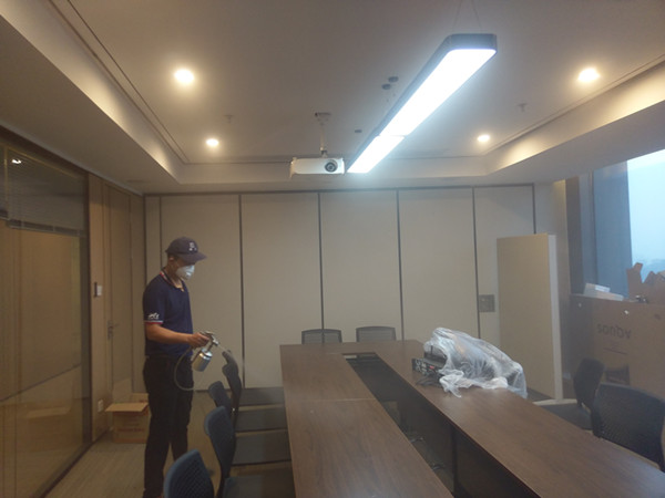 燕岭文化传播集团大型甲醛治理.菌霉防控项目