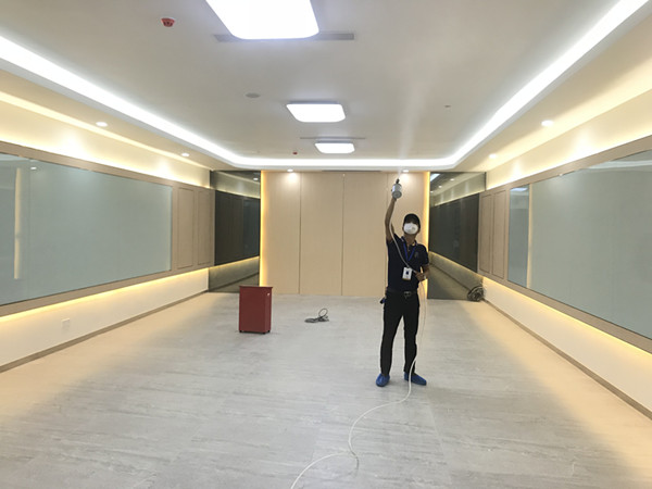 蓝思科技集团大型甲醛治理.菌霉防控项目