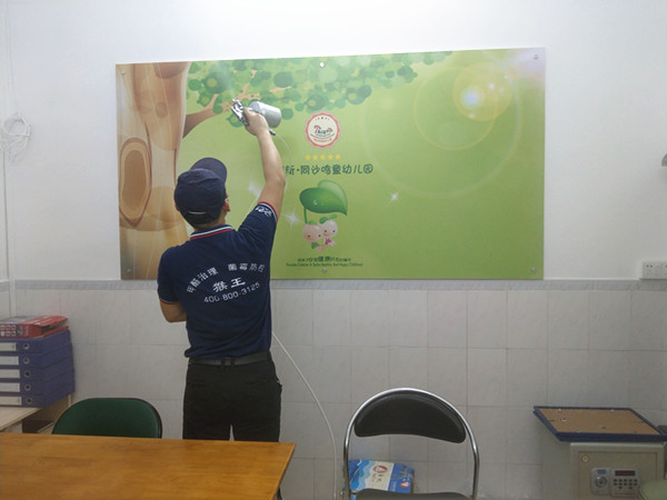 创新.同沙鸣童幼儿园大型甲醛治理.菌霉防控项目