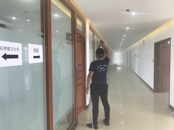 石排镇人民政府综合办公楼大型甲醛治理.菌霉防控项目