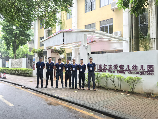 高尔夫爱弥儿幼儿园大型甲醛治理.菌霉防控项目