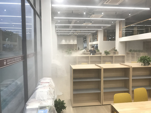 深圳市宝安区为明双语石岩学校大型甲醛治理.菌霉防控项目
