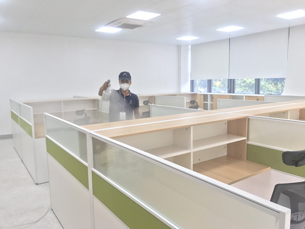 东莞理工学院生态环境系研发中心大型甲醛治理.菌霉防控项目