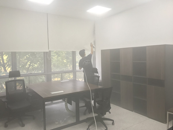 东莞理工学院生态环境系研发中心大型甲醛治理.菌霉防控项目
