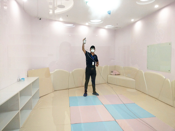 乐高其乐多创意科技培训中心大型甲醛治理.菌霉防控项目