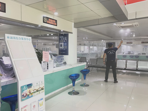 麻涌镇人民政府政务综合服务中心大型甲醛治理.菌霉防控项目