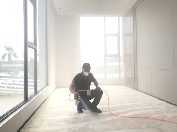 宏发集团塘厦城市更新项目办公楼大型甲醛治理.菌霉防控工程