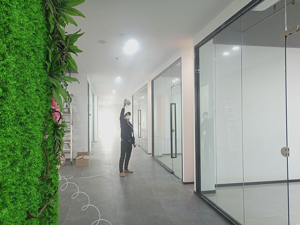 广东亨益集团大型甲醛治理.菌霉防控工程