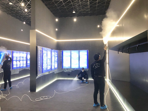 中国科学院云计算中心大型甲醛治理.菌霉防控工程