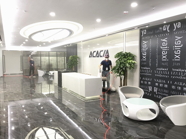 电子烟世界级品牌雅嘉喜集团大型甲醛治理.装修除味工程