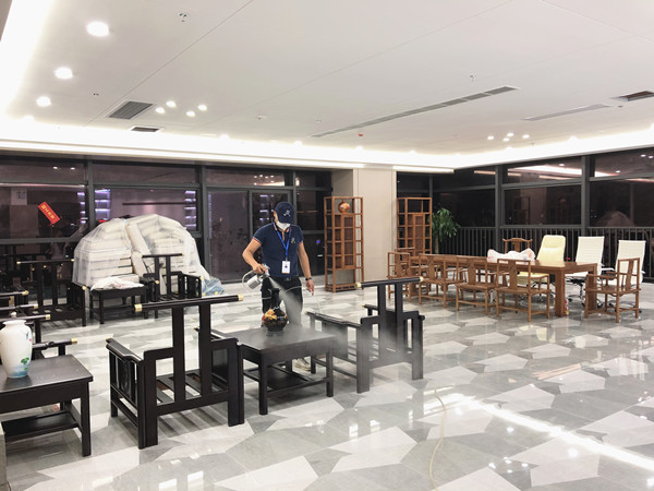 电子烟世界级品牌雅嘉喜集团大型甲醛治理.装修除味工程