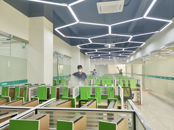 优居网科技集团大型甲醛治理.装修除味工程