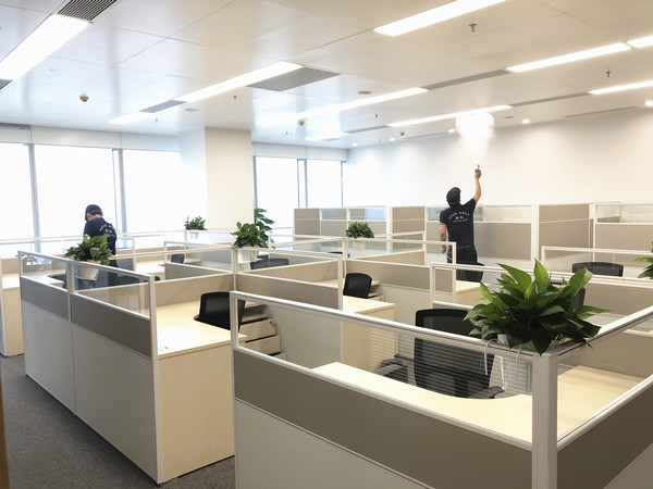 广东人民出版社总部大型甲醛治理.装修除味工程