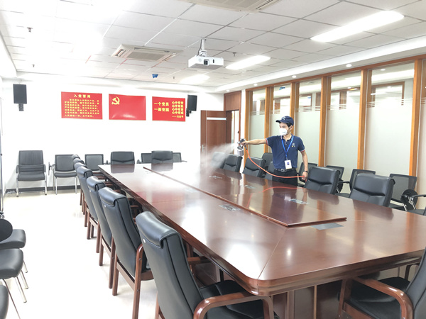 星城社区党群服务中心大型甲醛治理.装修除味工程