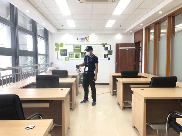 城市综合文化服务中心大型甲醛治理.装修除味工程